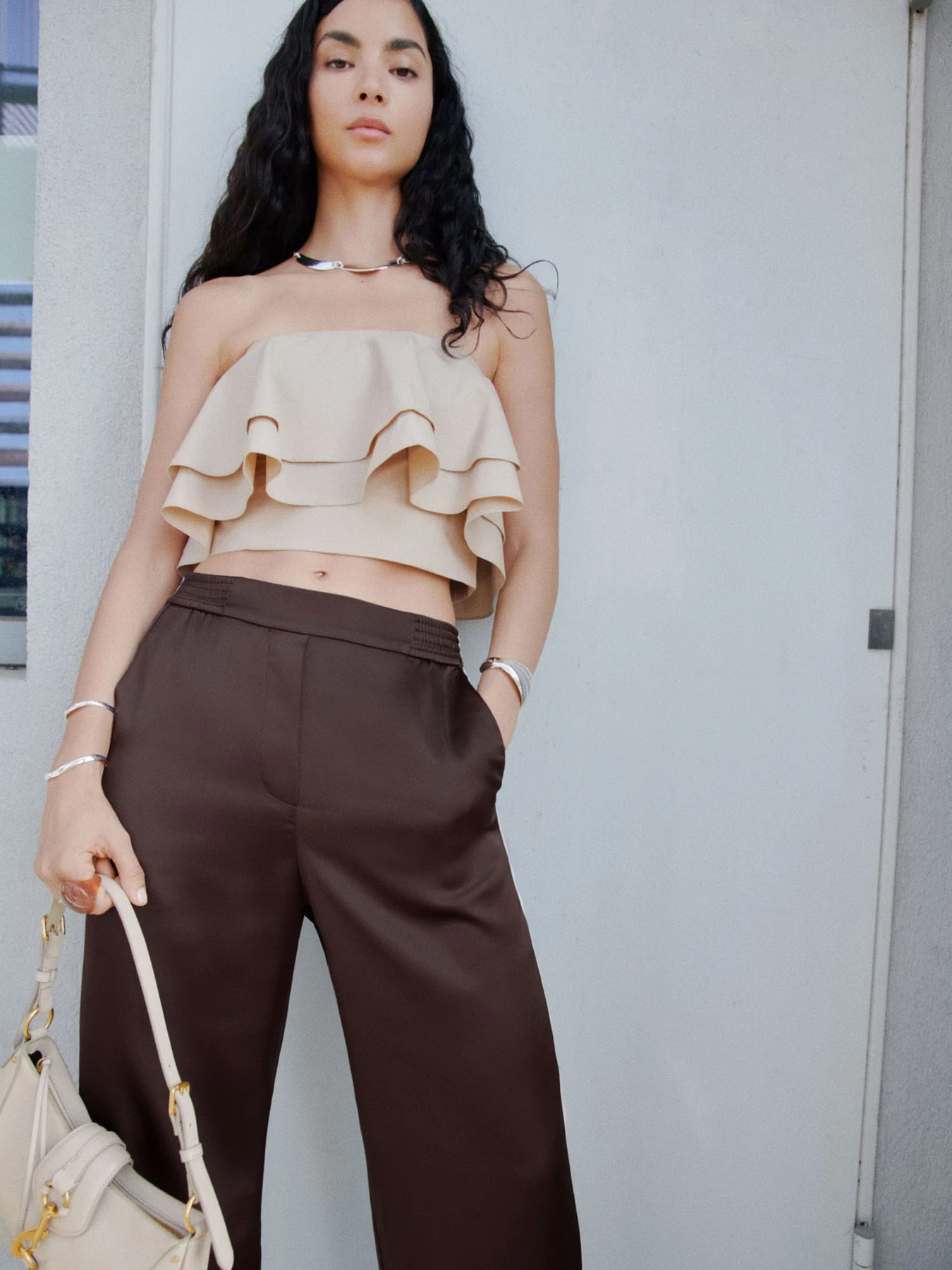 Штани MANGO GUILLE модель 17073330_66 Фото