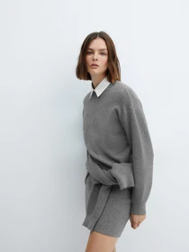 Свитры и кардиганы MANGO NORA модель 67050456_92 Фото