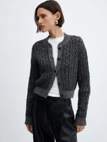 Свитры и кардиганы MANGO Griz модель 67050480_96 Фото