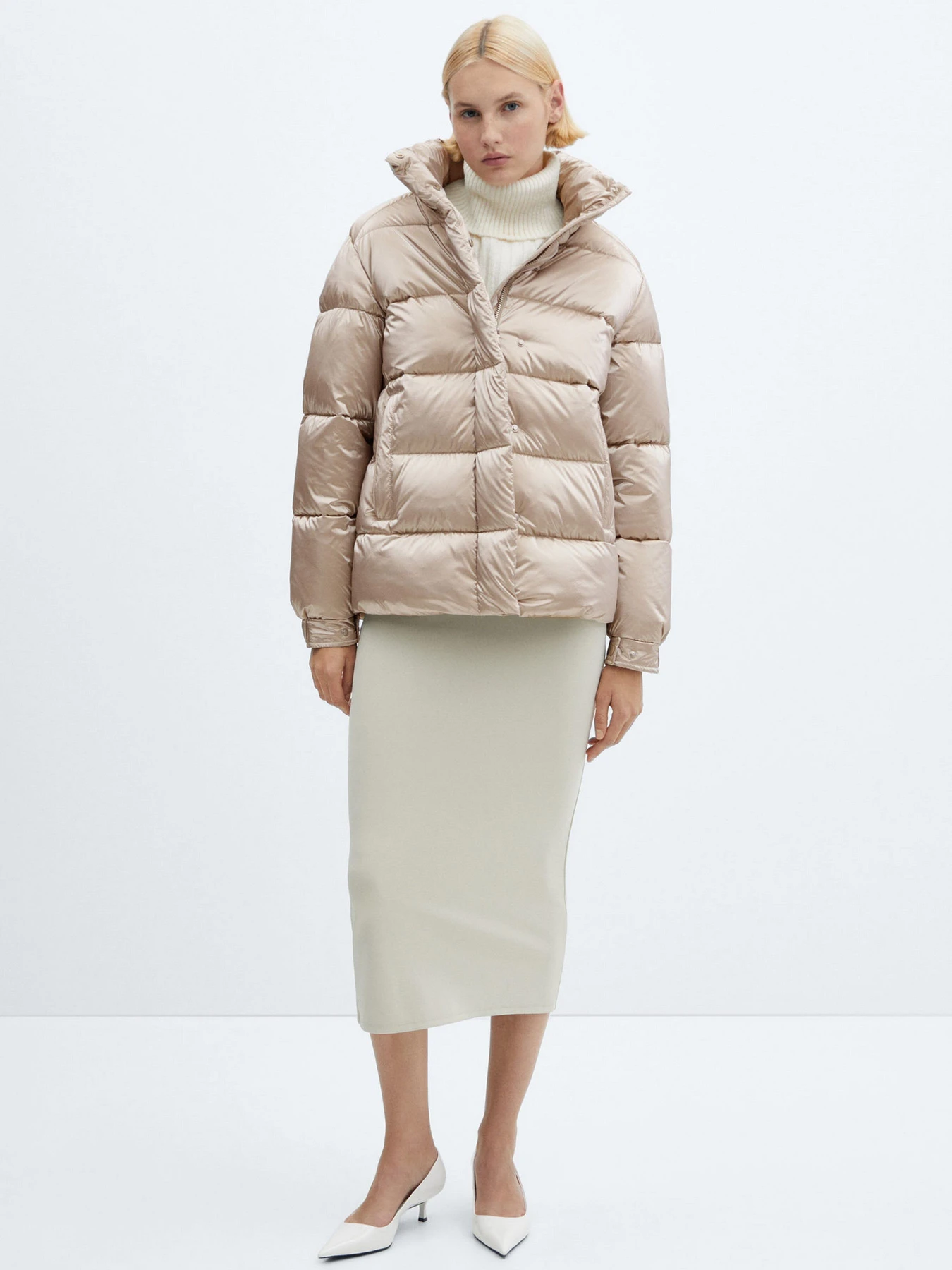Куртки та дублянки MANGO SNOWY модель 67060447_8 Куртки та дублянки MANGO SNOWY модель 67060447_8 Фото