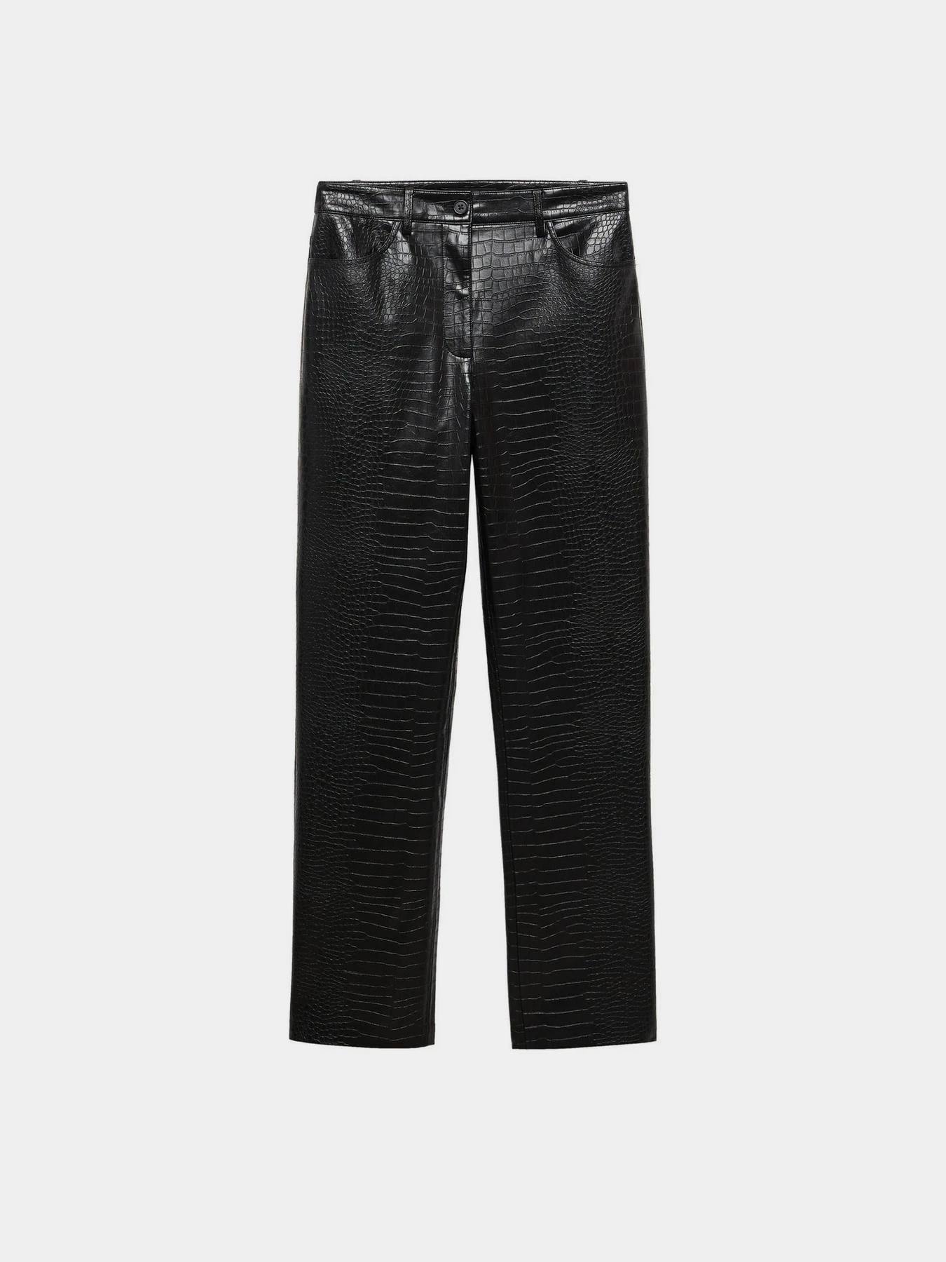 Штани MANGO Croco модель 67090468_99 Фото