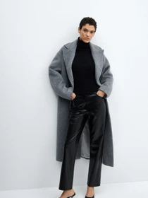 Штани MANGO Croco модель 67090468_99 Фото