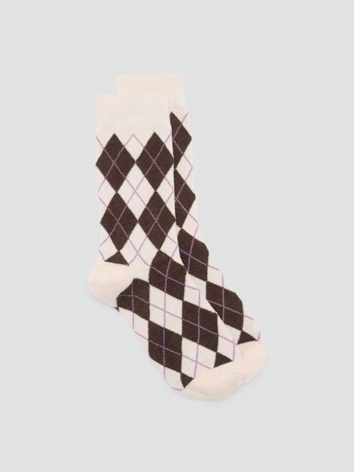 Носки и гольфы MANGO ARGYLE модель 17056351_5 Фото