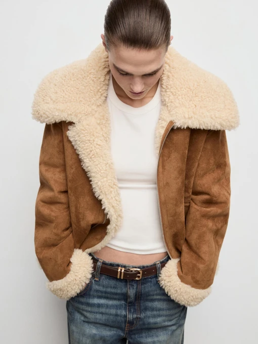Куртки та дублянки MANGO ADRIANA модель 17057804_30 Фото