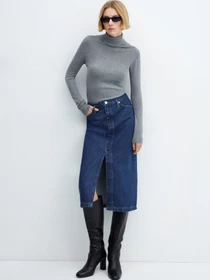 Юбки MANGO Soleil модель 67090440_TO Фото