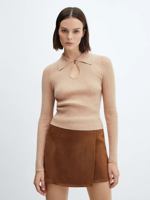 Свитры и кардиганы MANGO Coletas модель 67053264_9 Фото