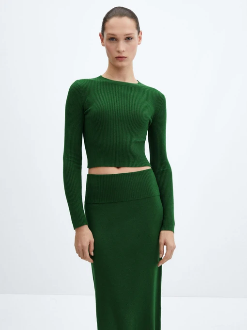 Свитры и кардиганы MANGO PRINCHES модель 67093263_43 Фото
