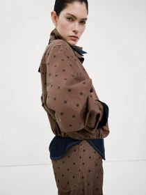 Куртки та дублянки MANGO DOTS модель 27094447_32 Фото