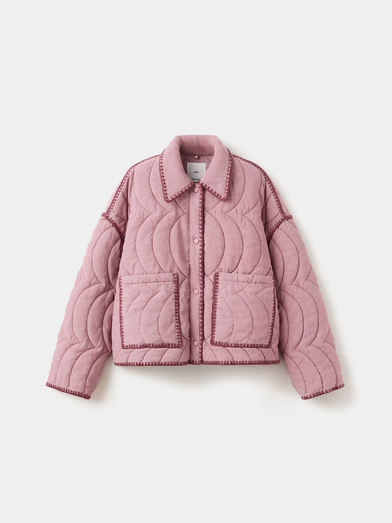 Куртки та дублянки MANGO ZIGZAG модель 27066713_85 Фото