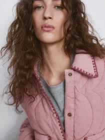 Куртки та дублянки MANGO ZIGZAG модель 27066713_85 Фото