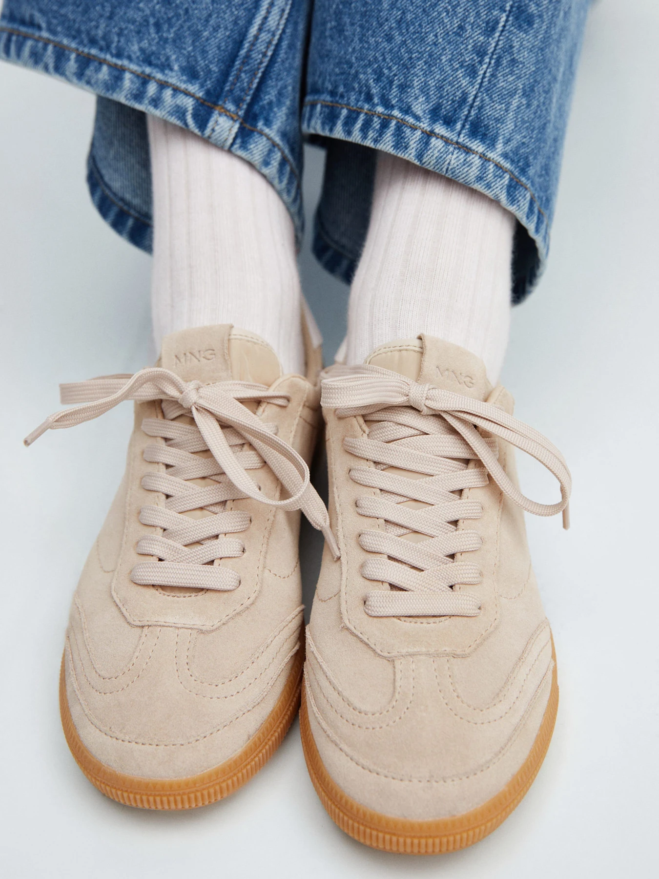 Кеды MANGO Soler модель 67040322_8 Фото