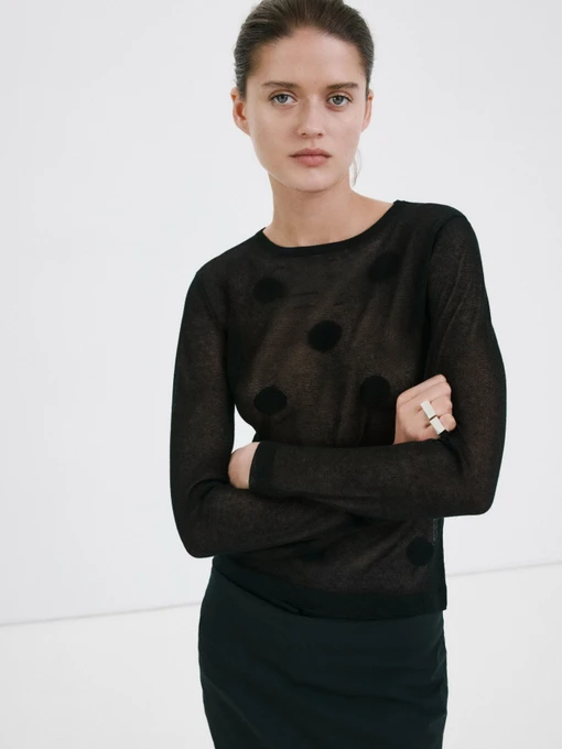 Худі та світшоти MANGO DOTTY модель 27017168_99 Фото
