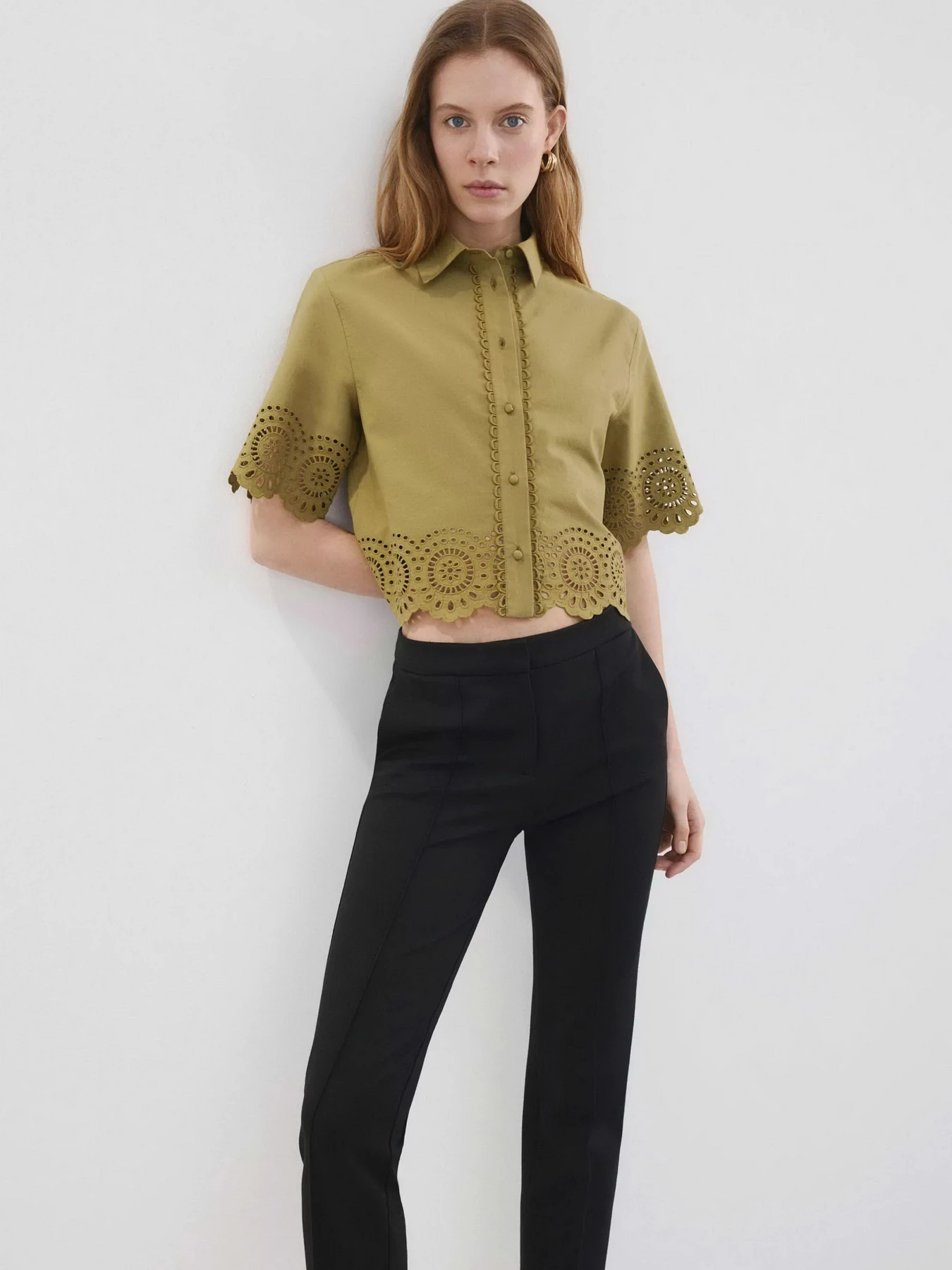 Рубашки MANGO MILANA модель 27037147_43 Фото