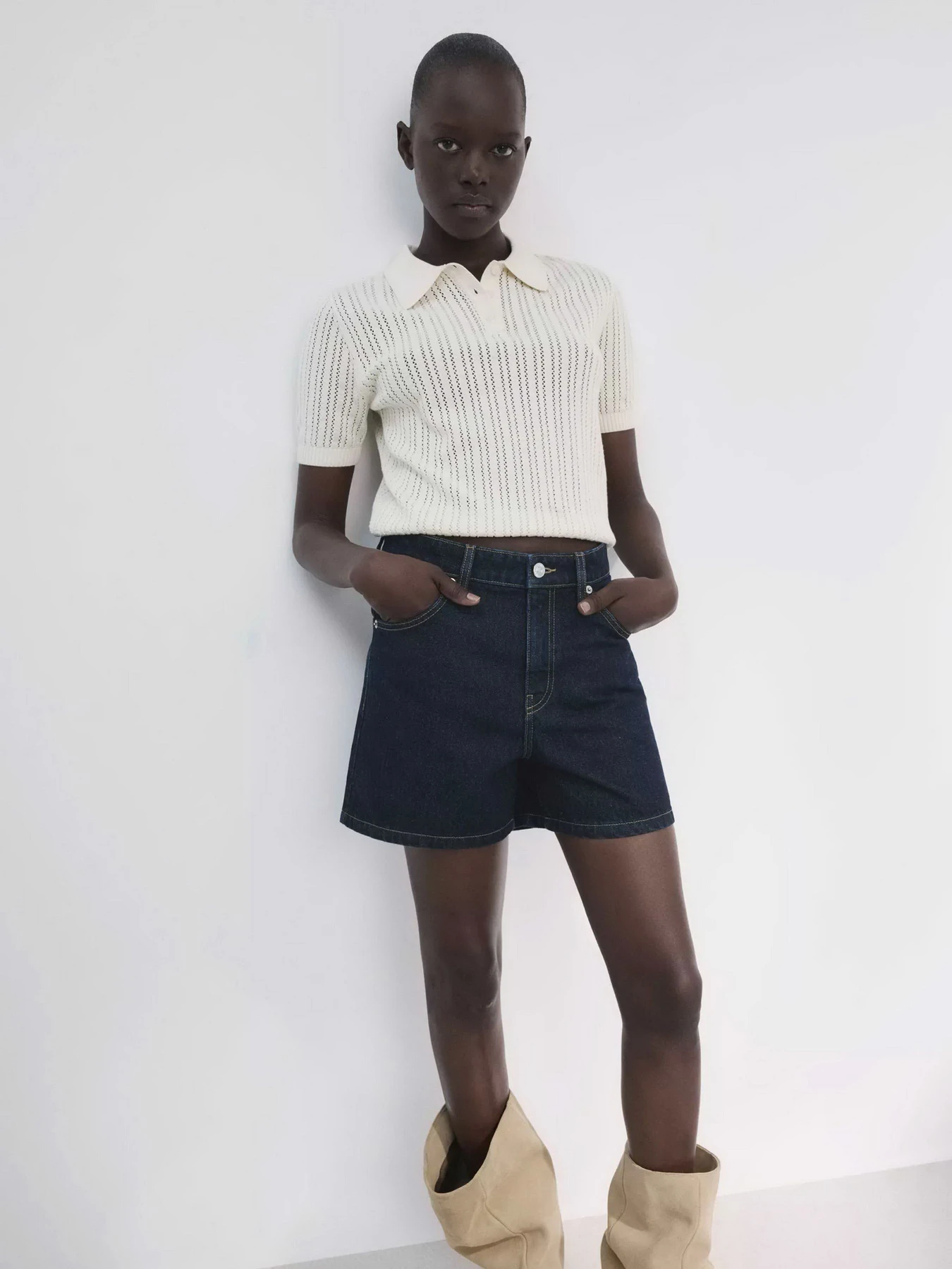 Шорты MANGO ZOEY модель 27047162_TS Фото