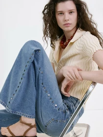 Джинсы MANGO STUDS модель 27067938_TM Фото