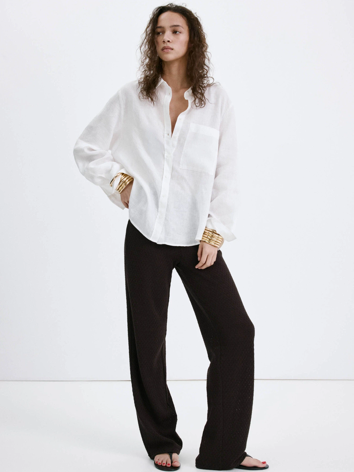 Брюки MANGO NATI модель 27059056_30 Брюки MANGO NATI модель 27059056_30 Фото