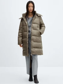 Куртки та дублянки MANGO Rocio модель 67053263_37 Фото
