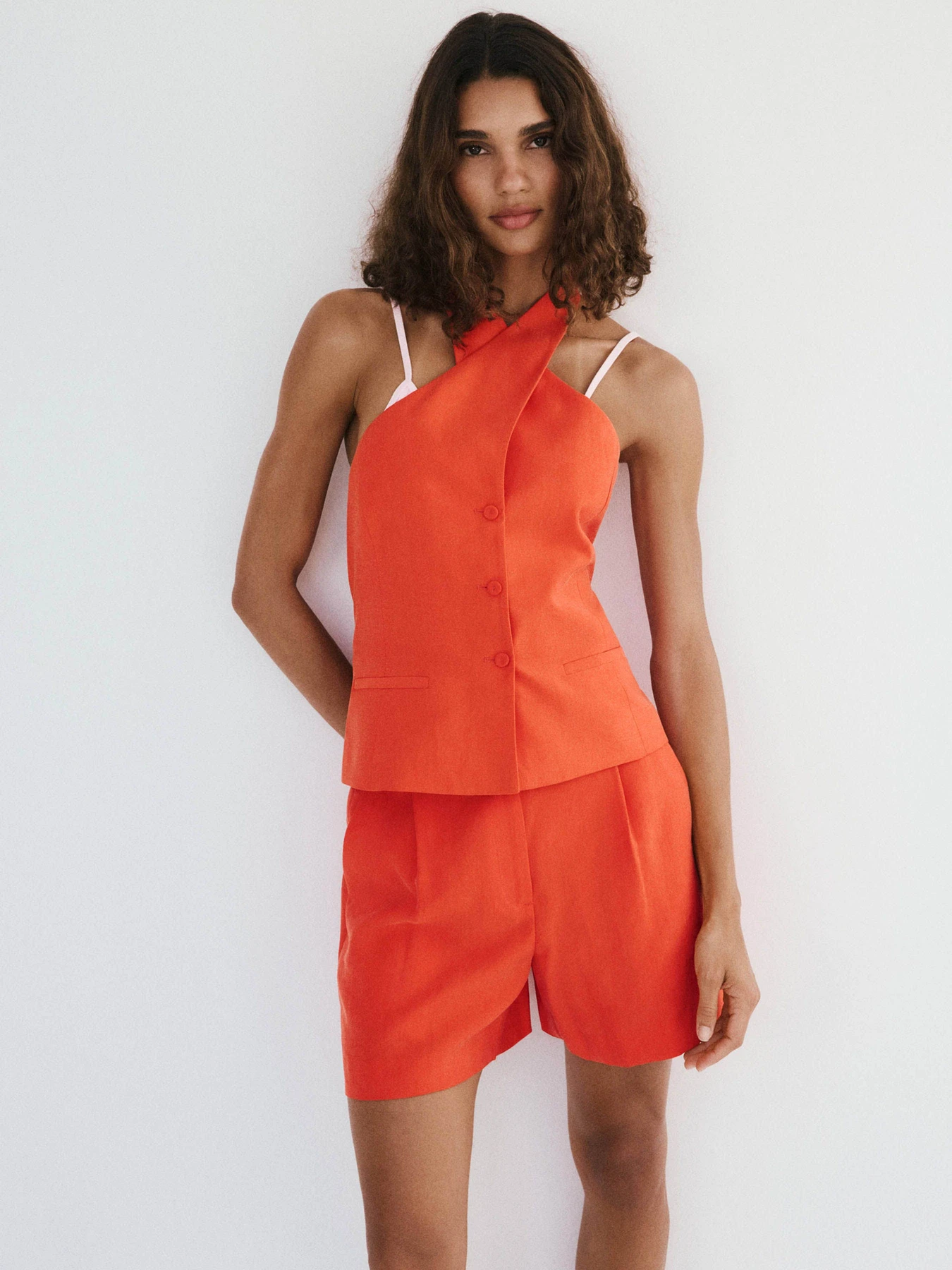 Шорти MANGO PEACH модель 37041432_23 Шорти MANGO PEACH модель 37041432_23 Фото