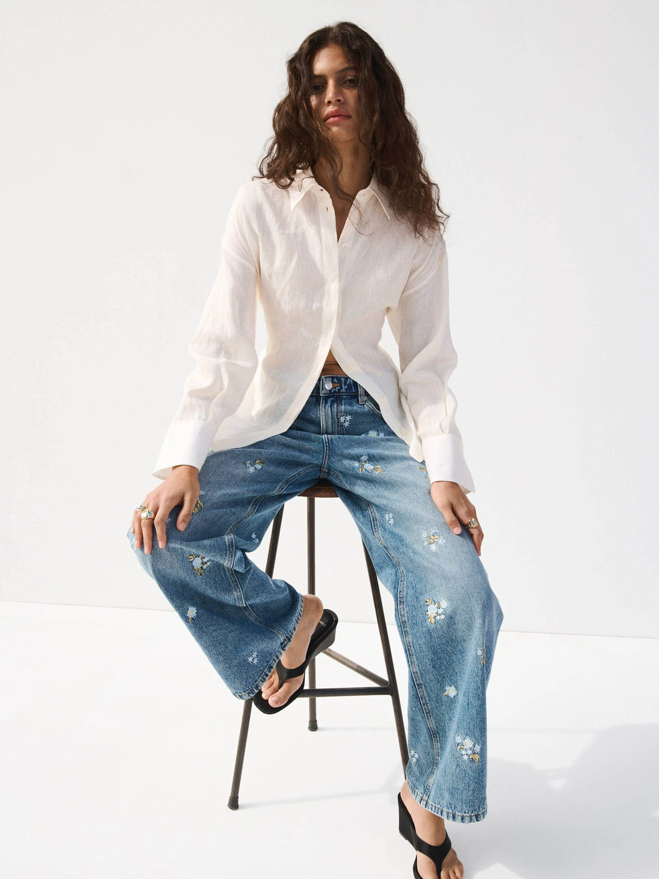 Джинси MANGO BEVERLY модель 27069069_TM Фото
