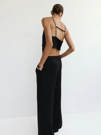 Брюки MANGO модель 37061437_99 Фото