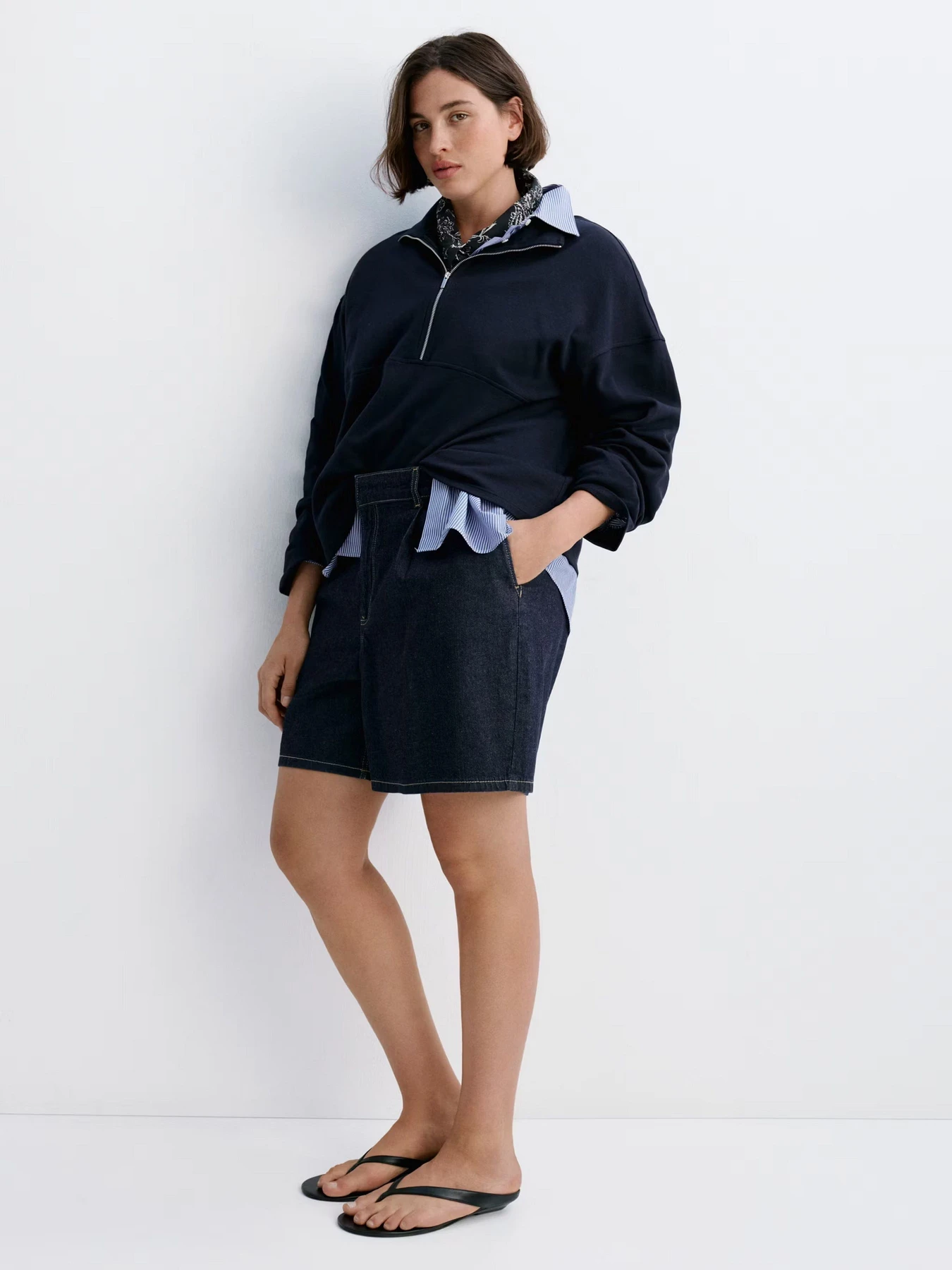 Шорты MANGO модель 37091398_TS Шорты MANGO модель 37091398_TS Фото