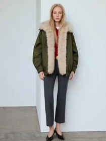 Куртки та дублянки MANGO ALASKA модель 37048630_37 Фото