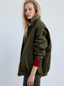 Куртки та дублянки MANGO ALASKA модель 37048630_37 Фото