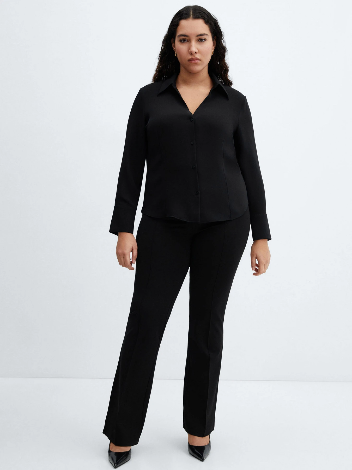 Сорочки MANGO OCHI модель 67073262_99 Сорочки MANGO OCHI модель 67073262_99 Фото