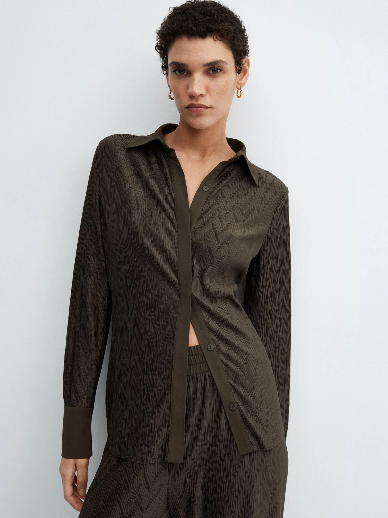Сорочки MANGO PILI модель 67094040_37 Сорочки MANGO PILI модель 67094040_37 Фото
