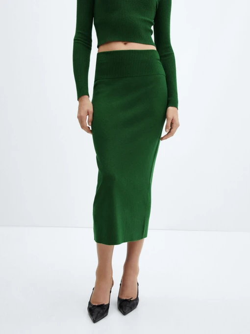 Спідниці MANGO PRINCHES модель 67043264_43 Фото