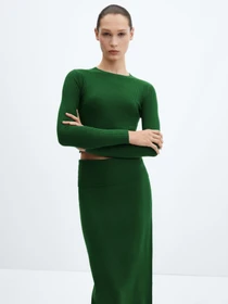 Спідниці MANGO PRINCHES модель 67043264_43 Фото