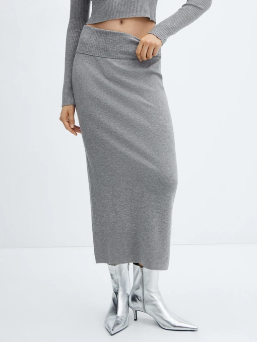 Спідниці MANGO PRINCHES модель 67043264_94 Фото