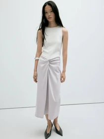 Юбки MANGO модель 37064115_92 Фото