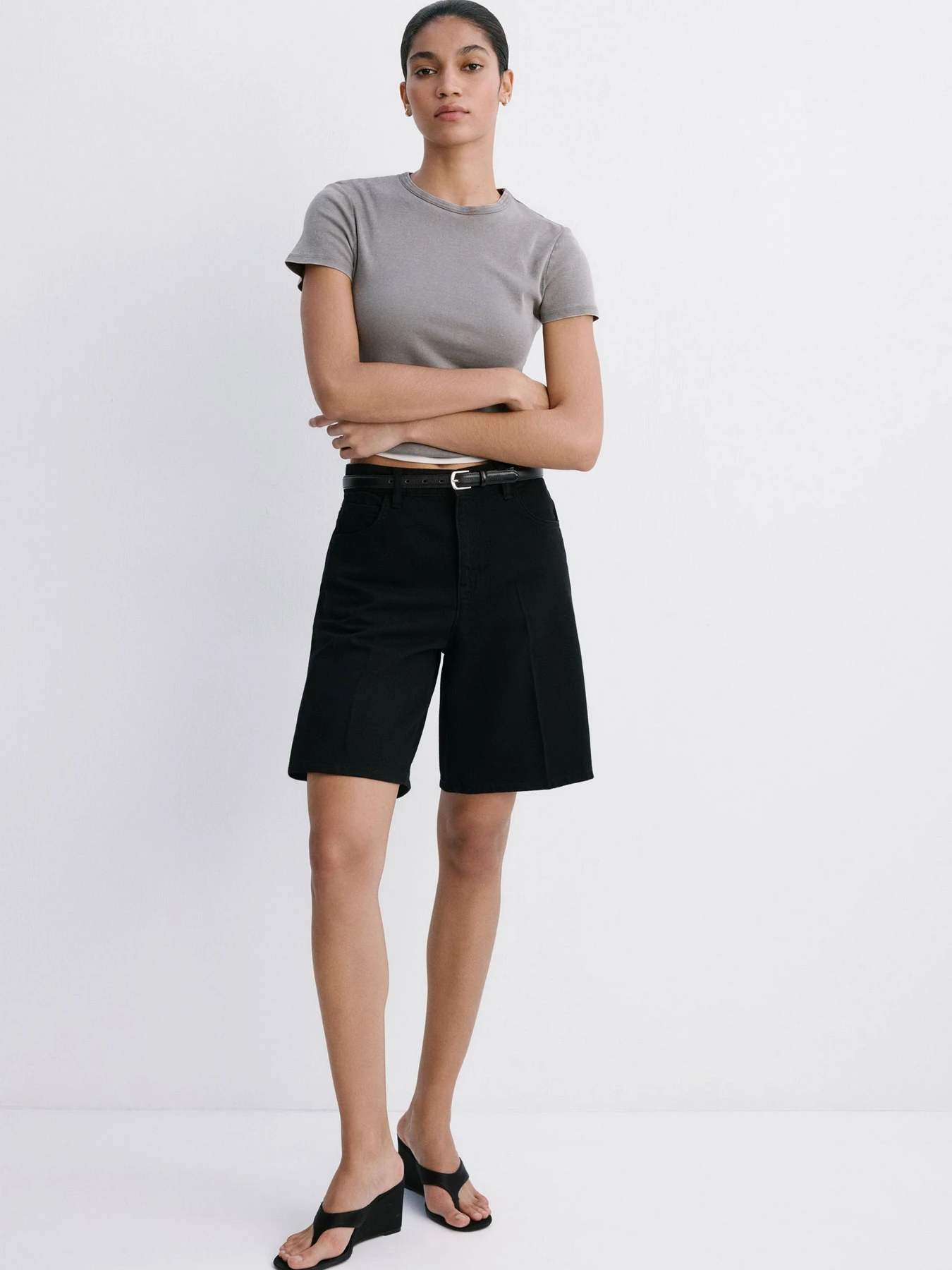 Шорты MANGO модель 37081351_TN Шорты MANGO модель 37081351_TN Фото