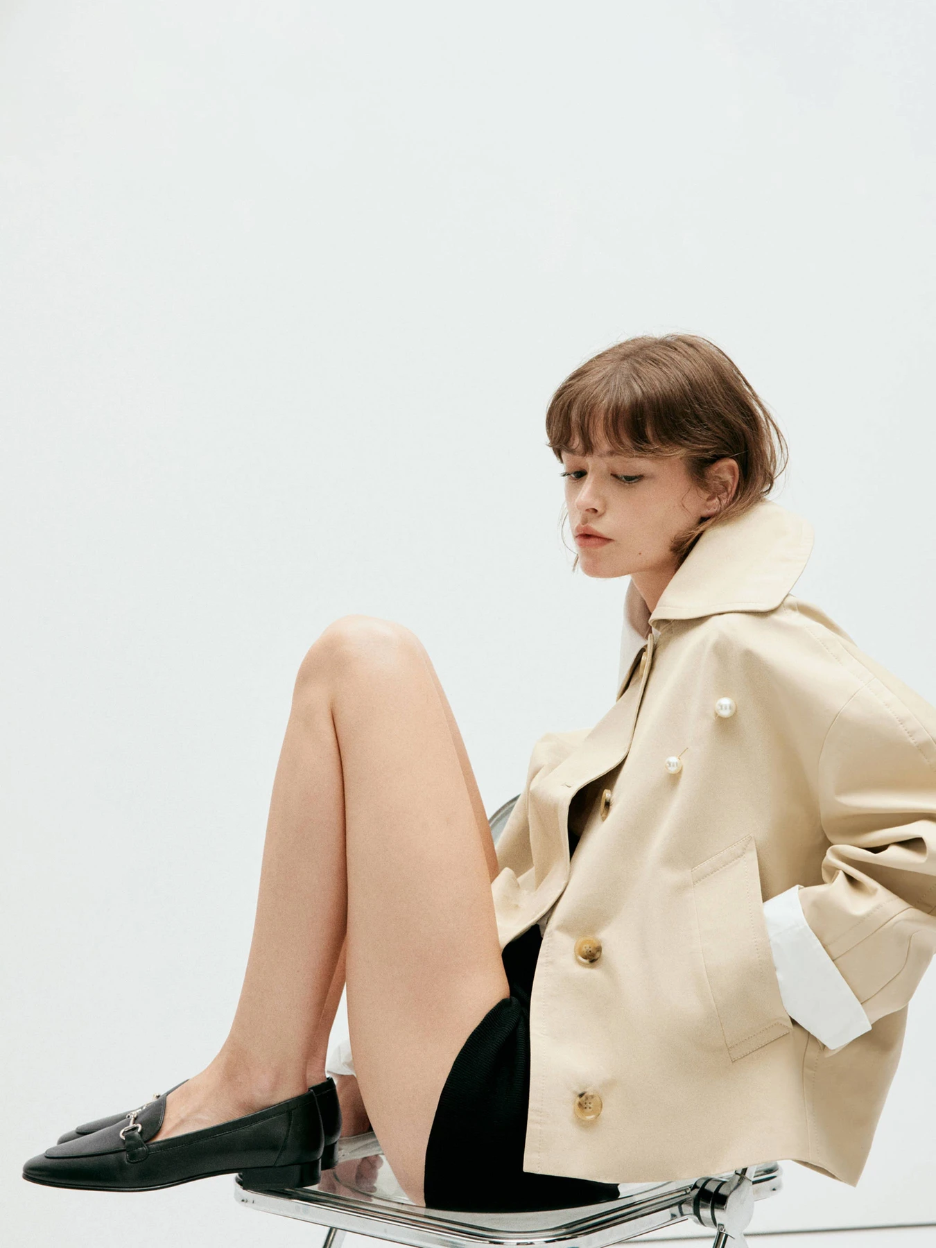 Туфли и лоферы MANGO IDALA модель 37044430_99 Туфли и лоферы MANGO IDALA модель 37044430_99 Фото
