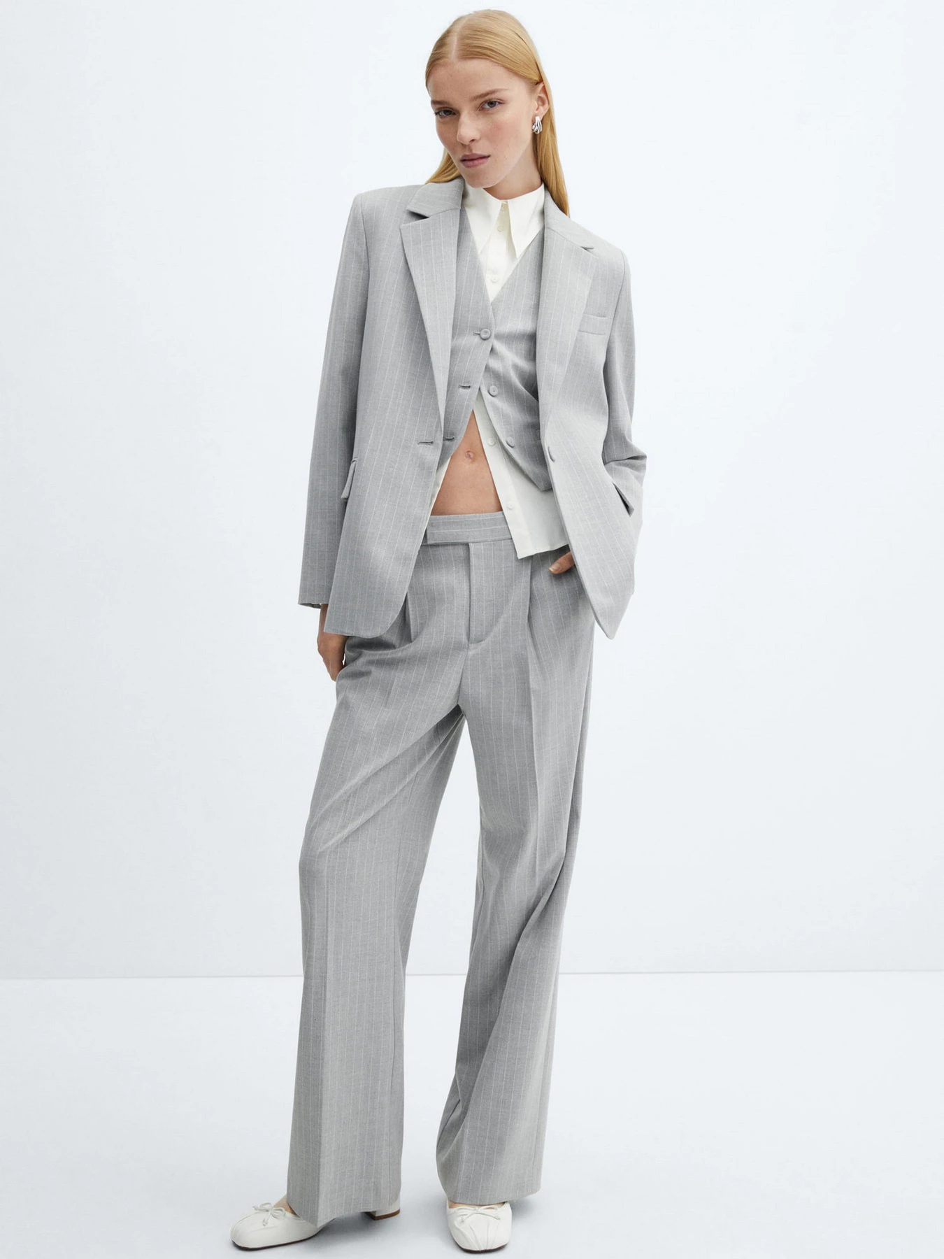 Штани MANGO RAYITA модель 67064072_94 Фото