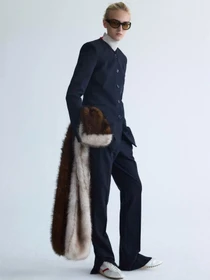 Брюки MANGO PENCIL модель 37016371_56 Фото
