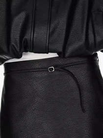Спідниці MANGO BELT модель 37045988_99 Фото