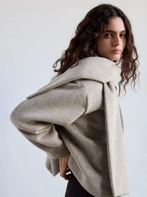 Піджаки MANGO SCARF модель 37055855_35 Фото