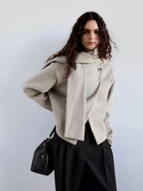 Піджаки MANGO SCARF модель 37055855_35 Фото