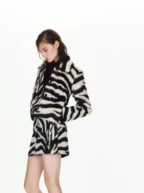 Куртки та дублянки MANGO ZEBRA модель 37097133_99 Фото