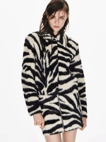 Куртки та дублянки MANGO ZEBRA модель 37097133_99 Фото