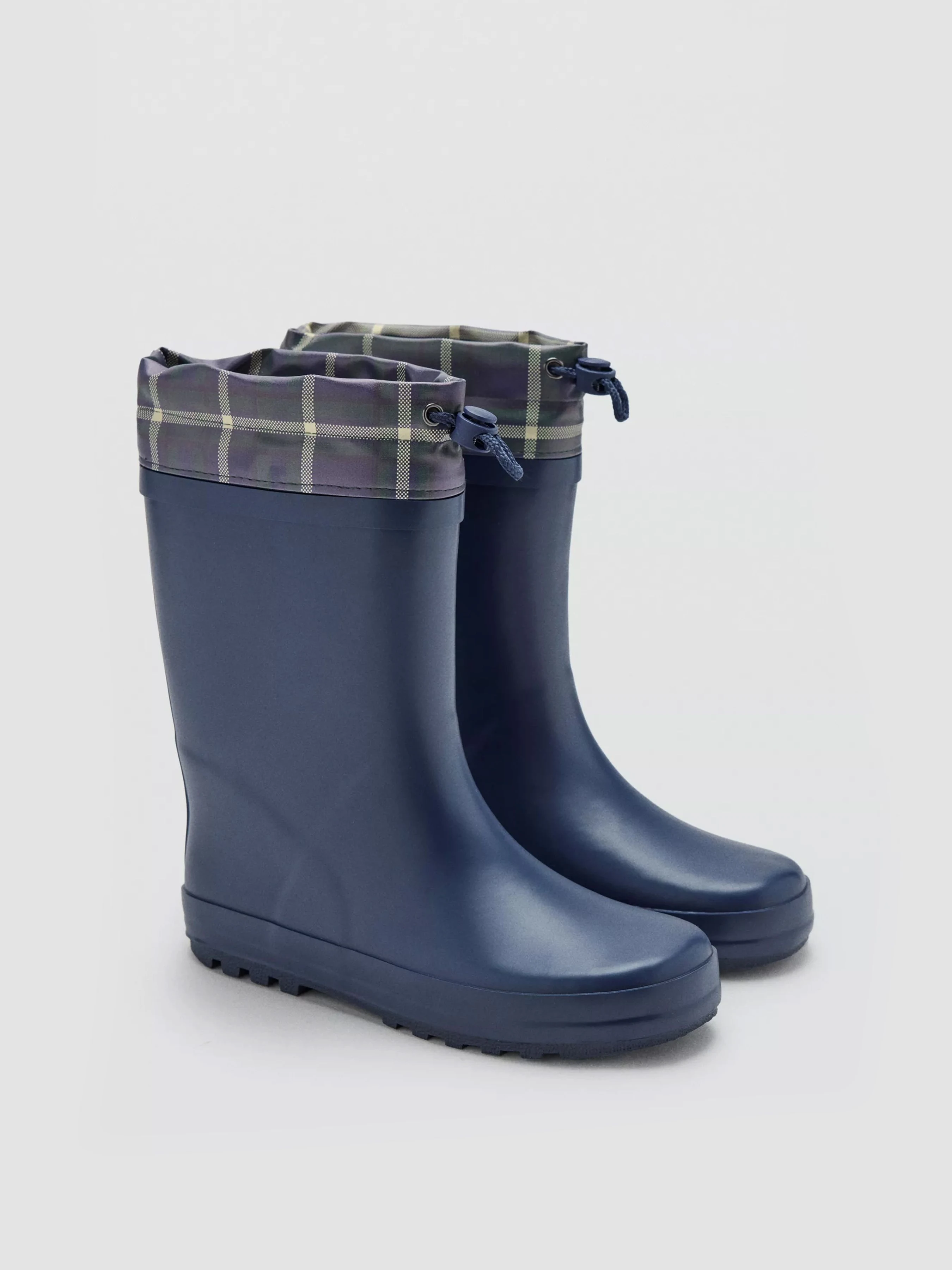 Дитячі Чоботи гумові MANGO TARTAN фото 2