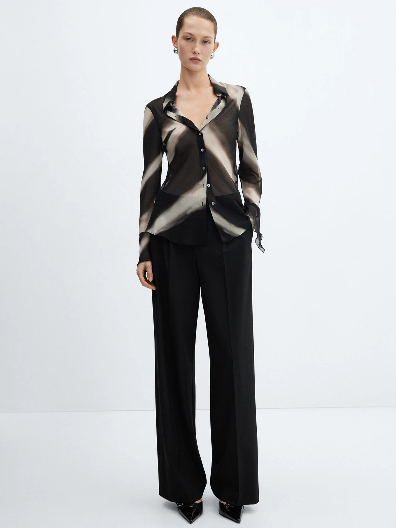 Сорочки MANGO ALLEGRA модель 67064791_99 Фото