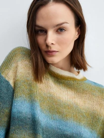 Свитры и кардиганы MANGO Spacedye модель 67084039_36 Фото