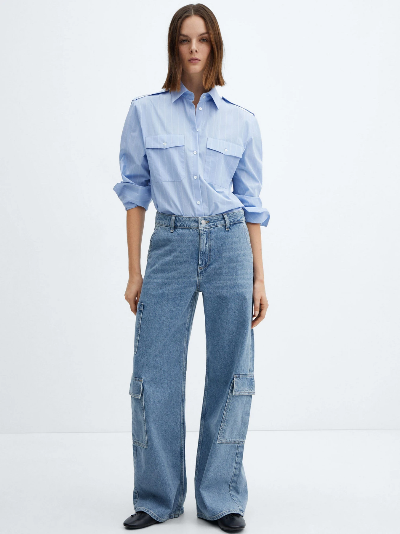 Джинси MANGO Cargo модель 67094062_TM Джинси MANGO Cargo модель 67094062_TM Фото
