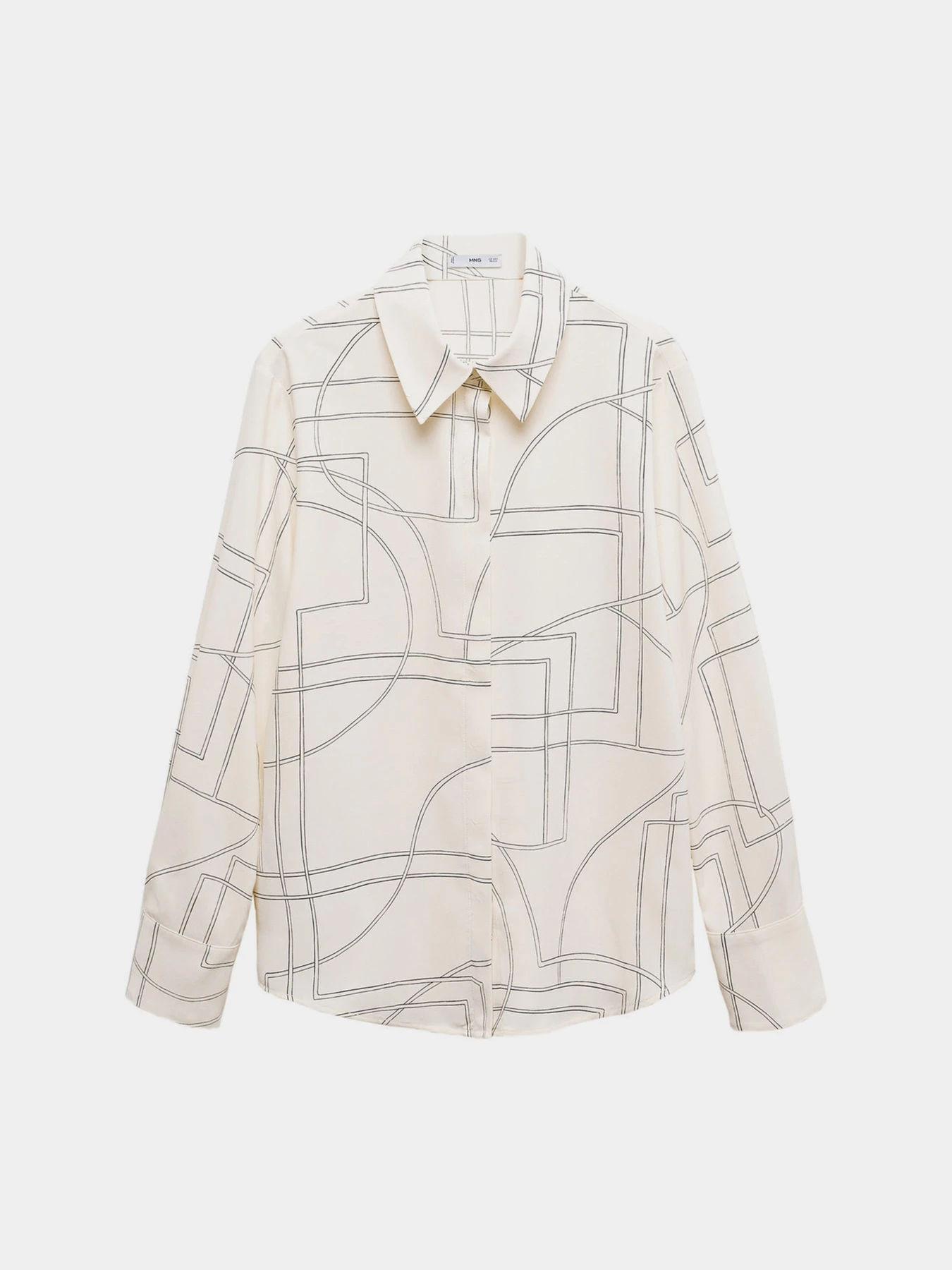 Рубашки MANGO Basic модель 67020435_5 Фото