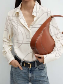 Рубашки MANGO Basic модель 67020435_5 Фото