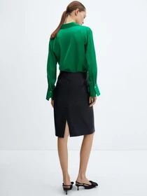 Рубашки MANGO Ideale модель 67034044_43 Фото