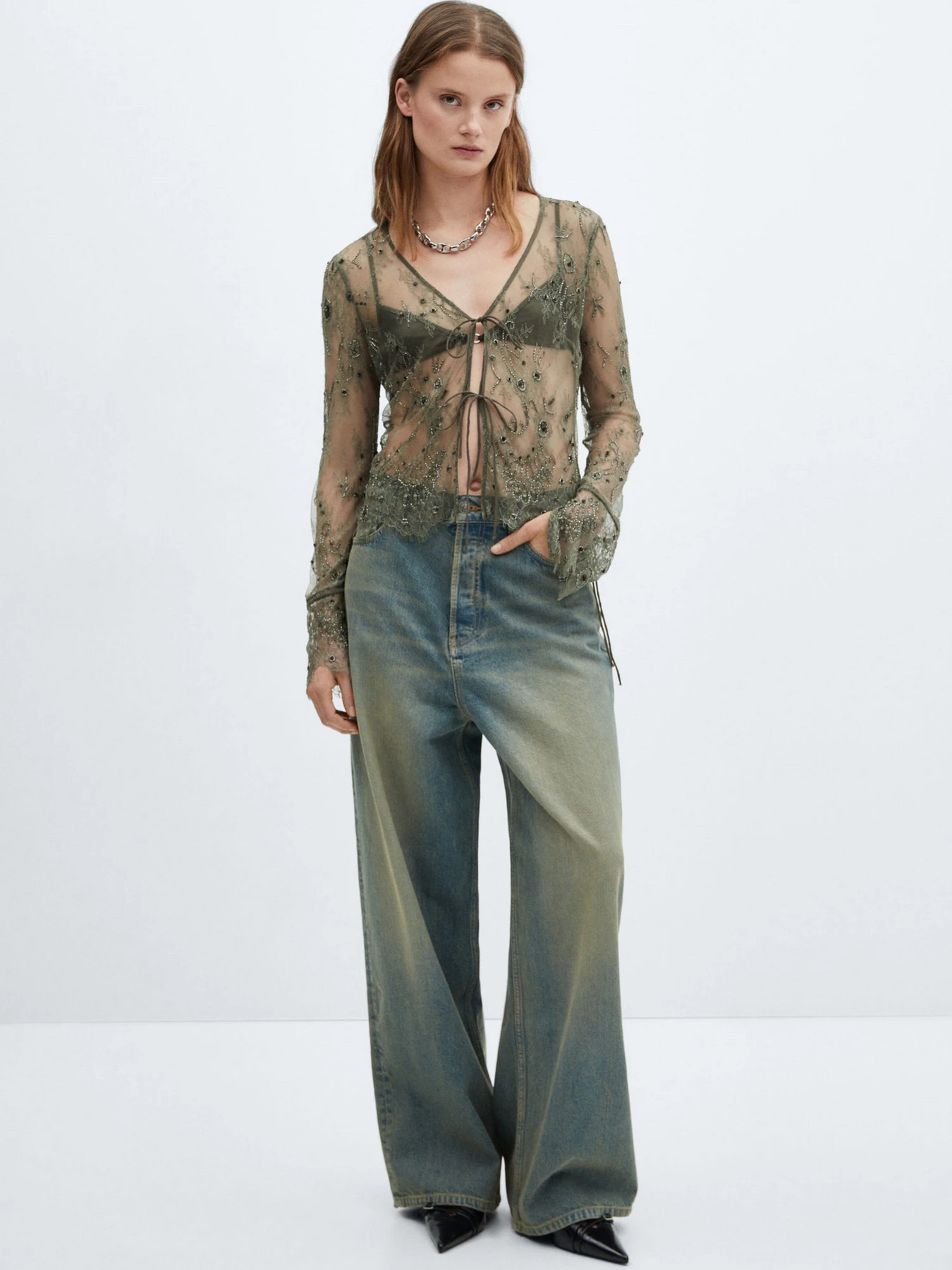 Рубашки MANGO JENNER модель 67054044_6 Фото